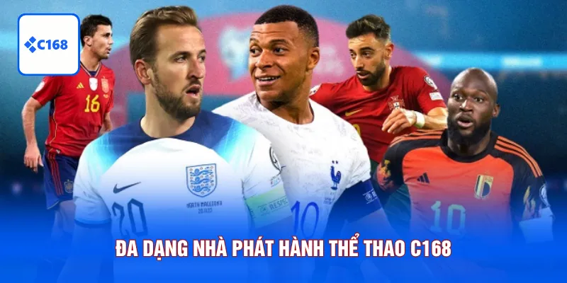 Đa dạng nhà phát hành thể thao C168